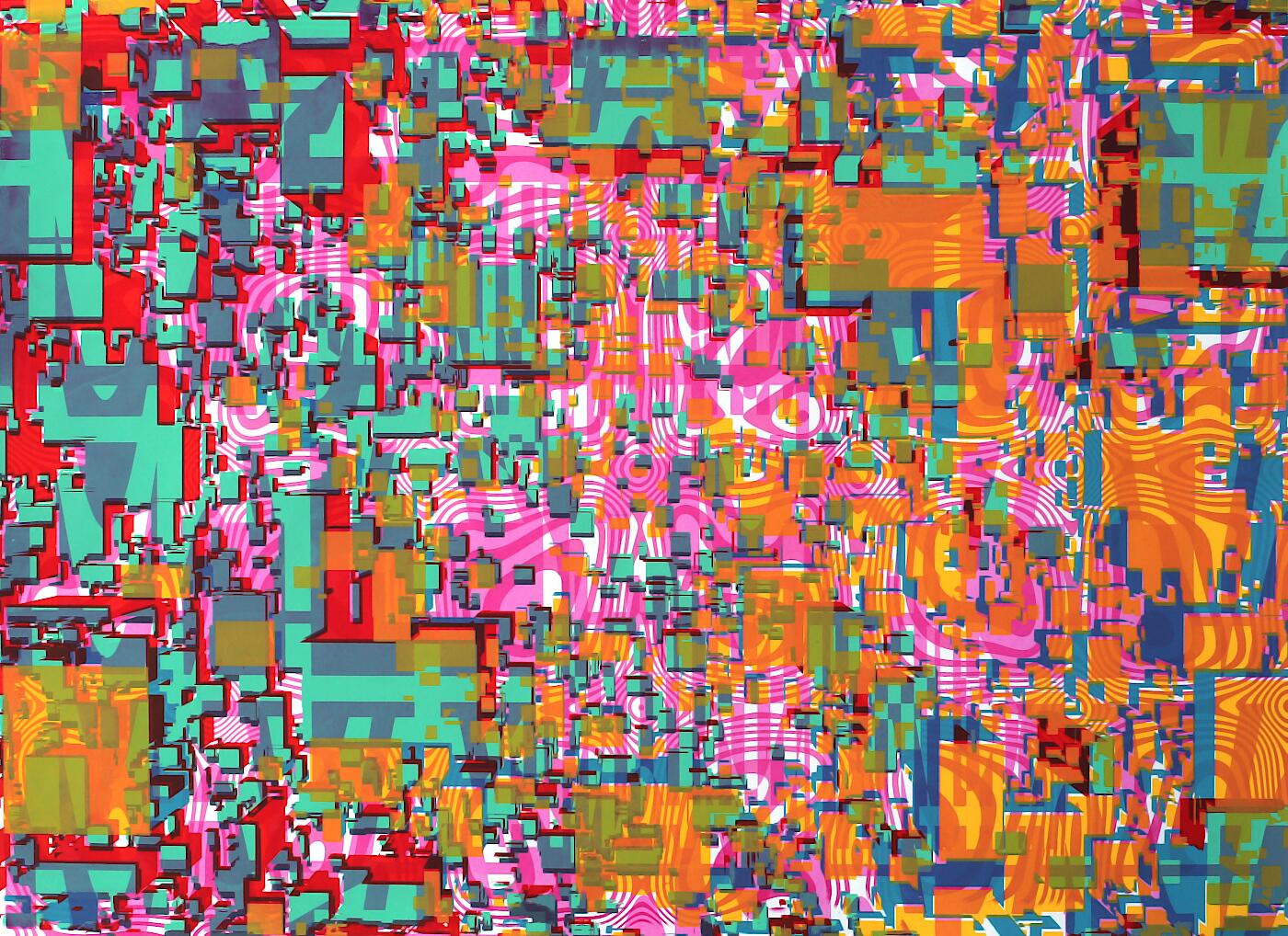 #147, 2024, acrylic on paper, 26x20"