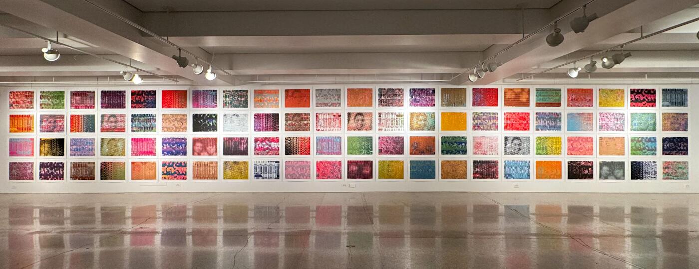 Installation view, “All of the Above,” 2024, School of Art Student Gallery, Winnipeg MB