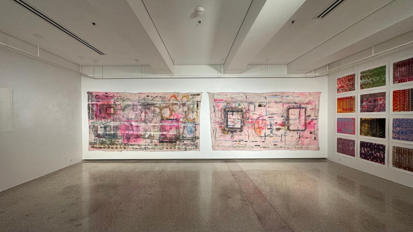 Installation view, “All of the Above,” 2024, School of Art Student Gallery, Winnipeg MB