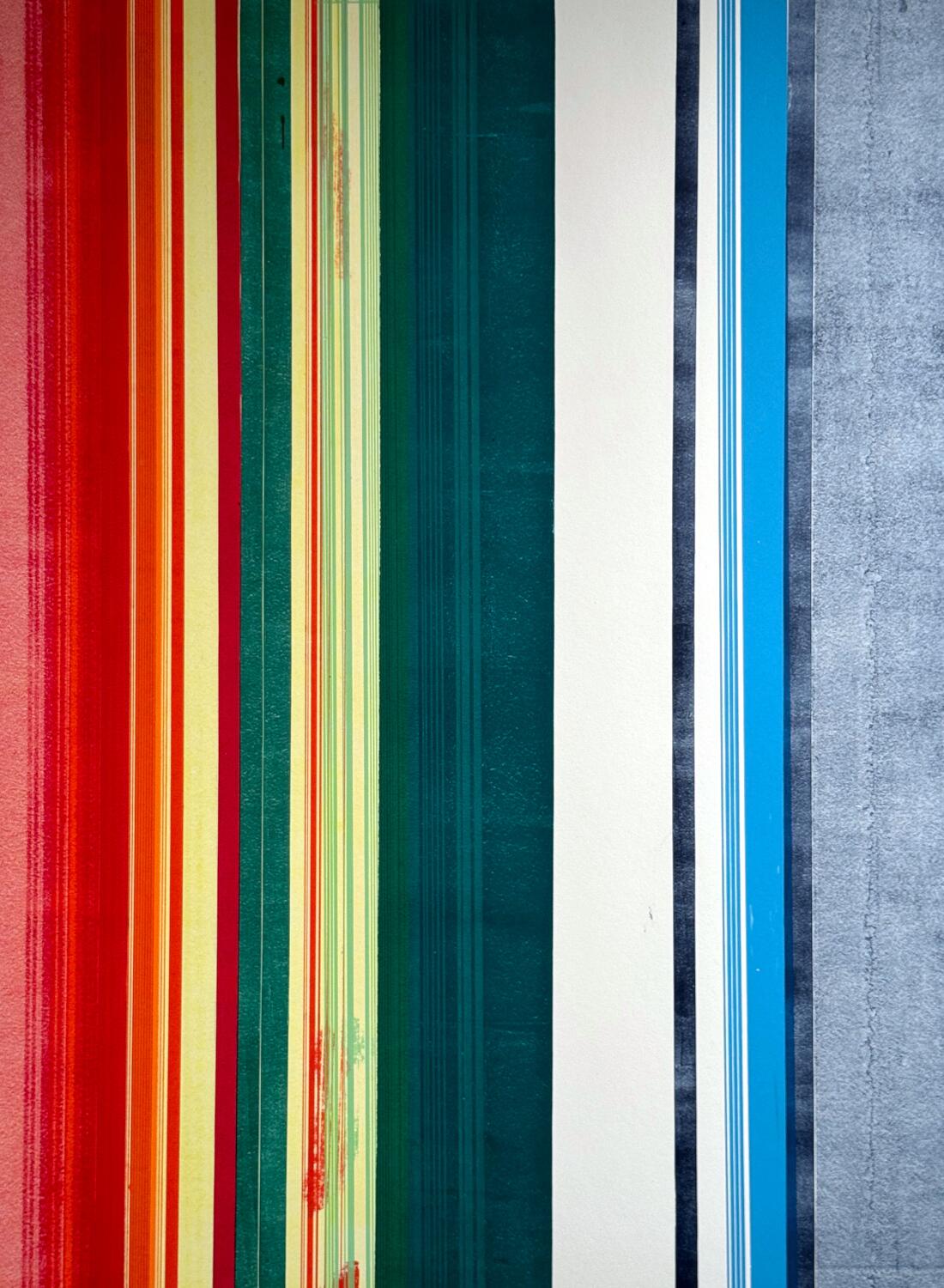 Untitled, 2024, oil and acrylic on paper, 22x30"